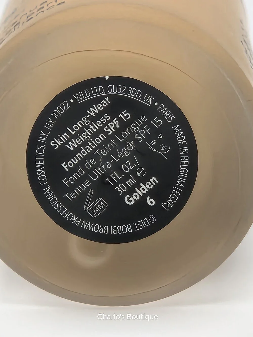 Bobbi Brown Skin Long-Wear Weightless Foundation - Golden 6